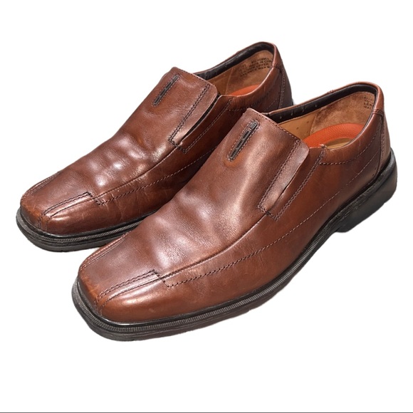 Clarks Other - Unstructured by Clark’s brown dress shoes men’s size 12 M